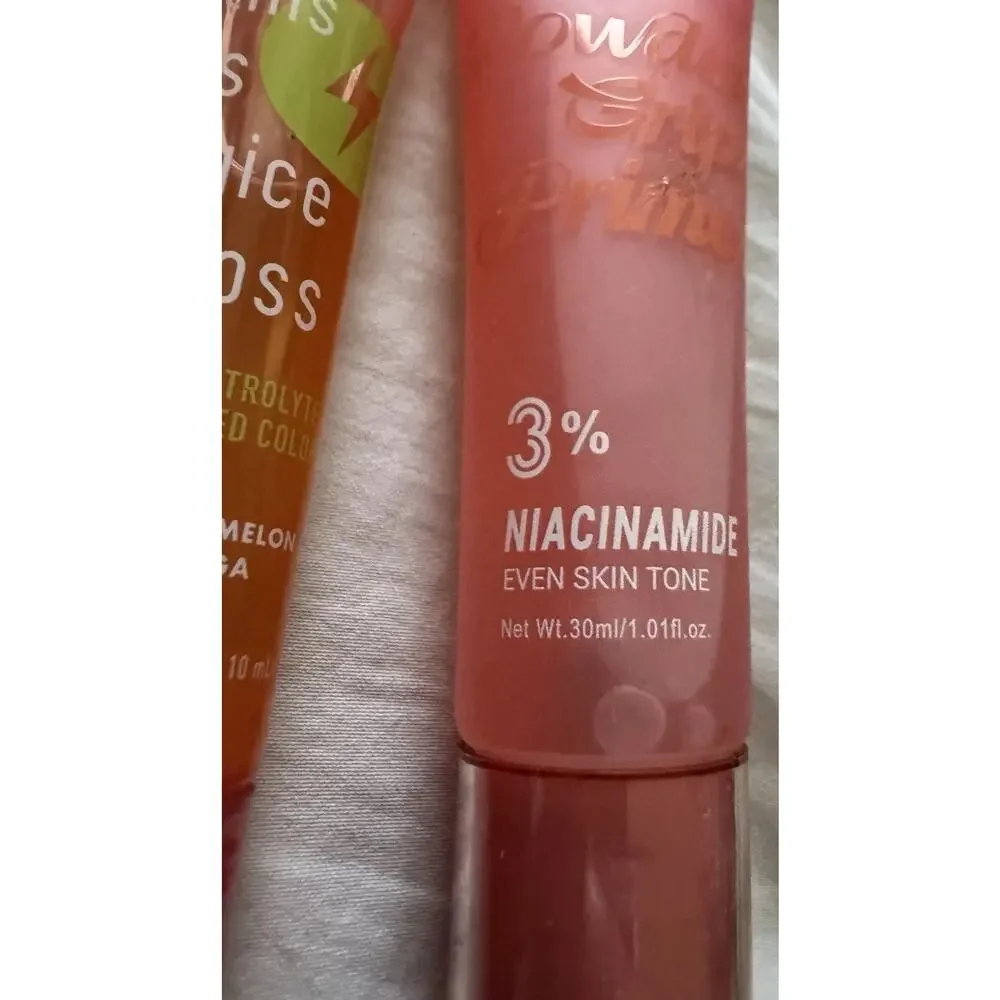 NYX This Is Juice Gloss + S.he Grip Primer Lot 3 Niacinamide Makeup New